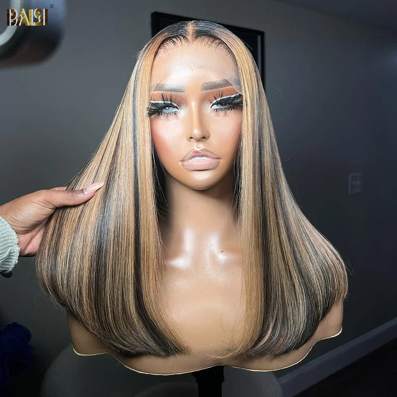 BAISI 1bmix27 Straight BoB Wig