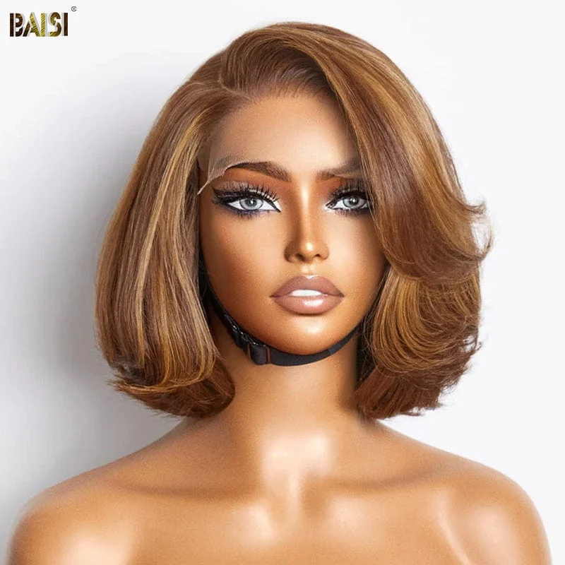 BAISI Elegant Highlight BoB Wig