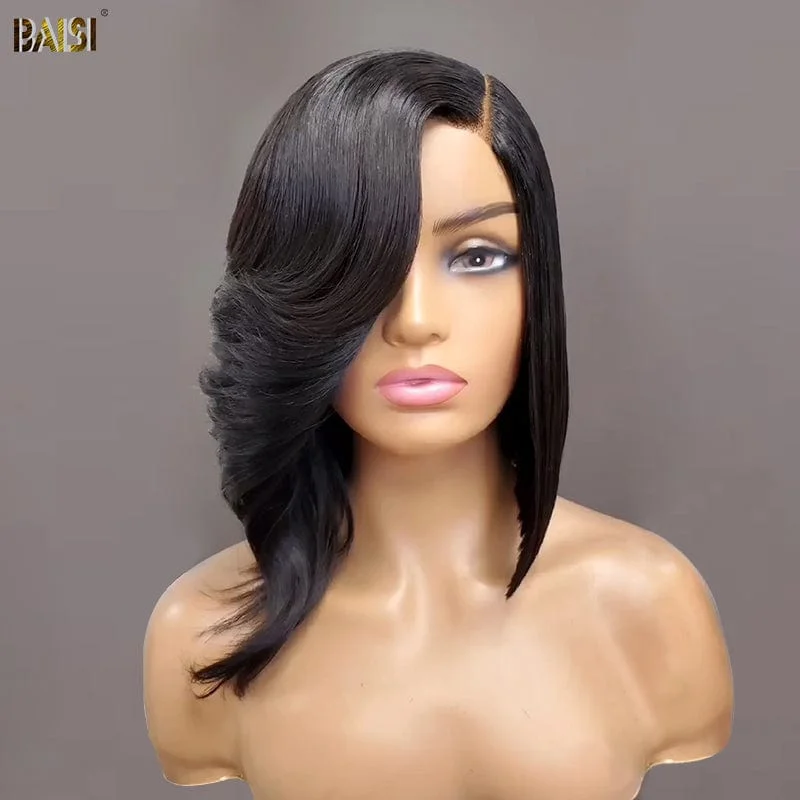 BAISI Fashion Side part Frontal Bob Wig