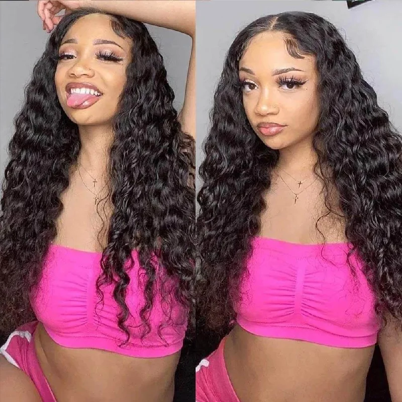 Loose Deep Pre Plucked 4x4/5x5 Standard Lace Closure Wigs Human Hair Wigs