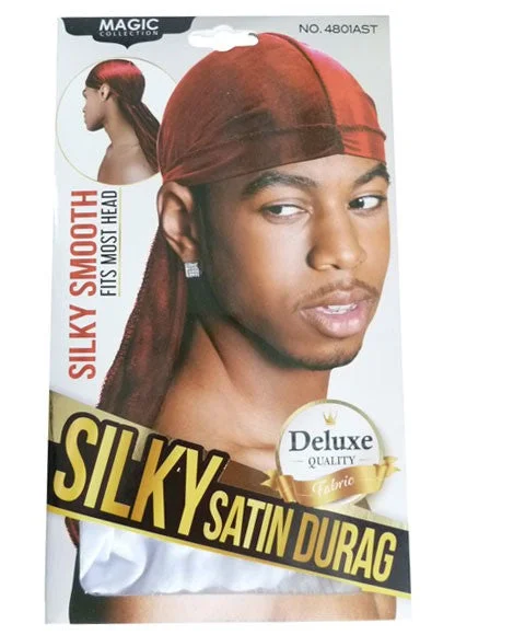 Magic Collection Silky Satin Durag 4801AST