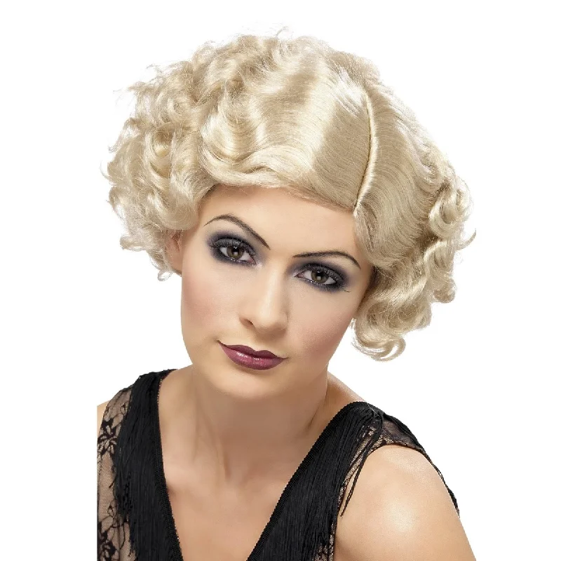 Buy 20s Flirty Flapper Wig Blond