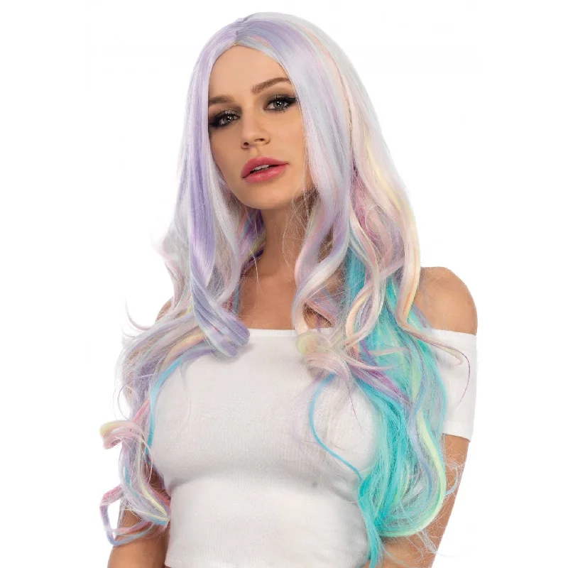 Buy Pastel Rainbow Wig