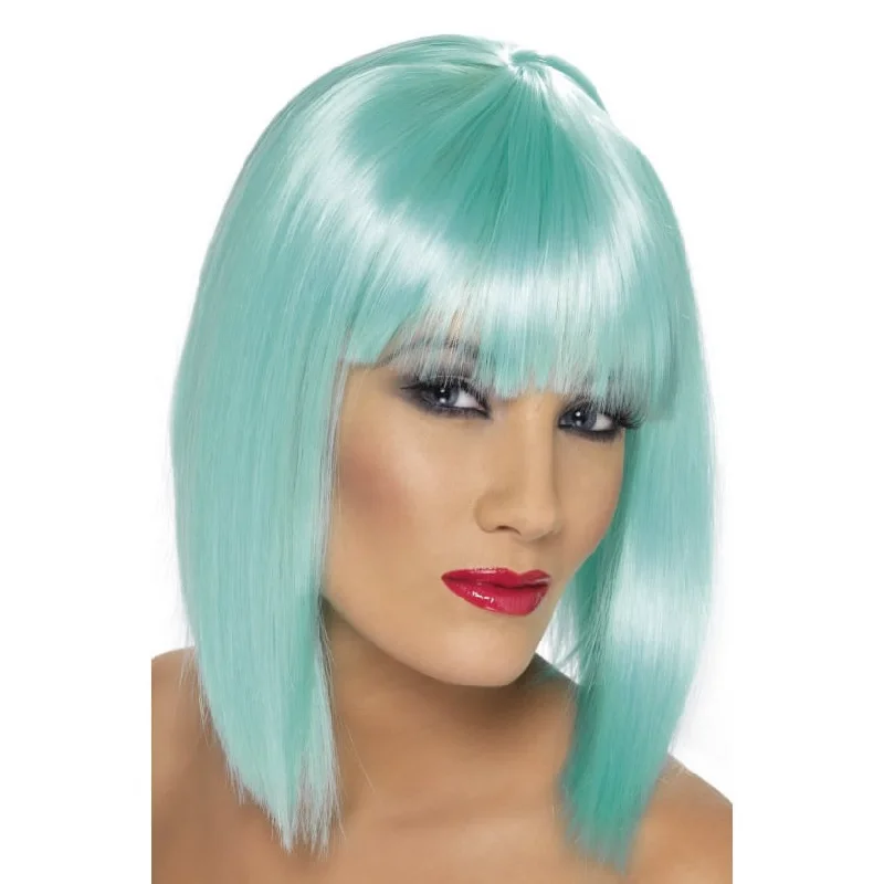 Glamour Neon Aqua Wig