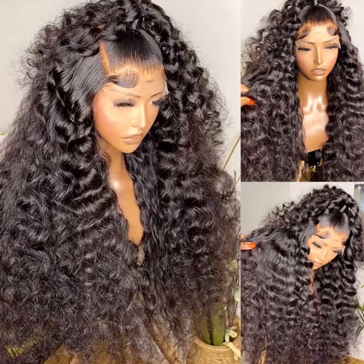 Loose Deep Wave Wig 13x4 HD Lace Front Wigs Glueless Brazilian Virgin Human Hair Wig-Geeta Hair