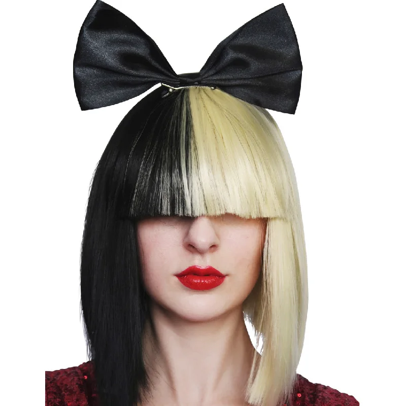 Pop Empress Wig Half Blond and Black