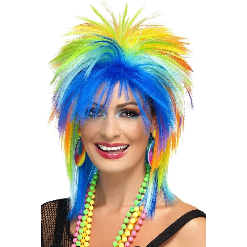 Rainbow Punk Wig