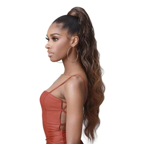 Bobbi Boss Human Hair Blend Tress Up Miss Origin Ponytail Body Wave 28"