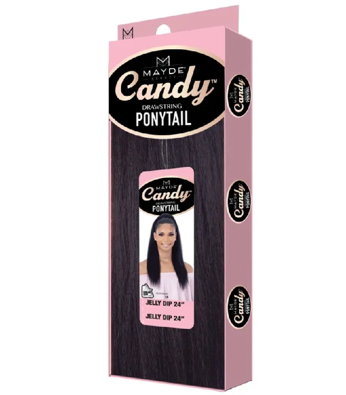 MAYDE BEAUTY CANDY DRAWSTRING PONYTAIL - JELLY DIP 24"