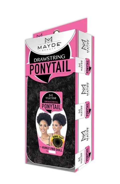 MAYDE BEAUTY DRAWSTRING PONYTAIL - KURLY FRO DOLL