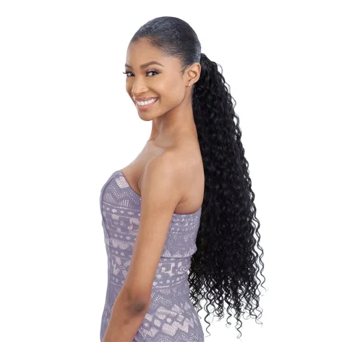 Milky Way Organique Pony Pro Easy Wrap Around Ponytail Super Curl 32"