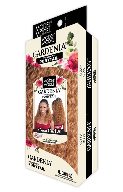 MODEL MODEL GARDENIA DRAWSTRING PONYTAIL - COCO CURL 20"