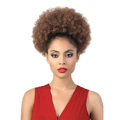 Motown Tress Drawstring Ponytail Ponydo Curlable PD-Afro9