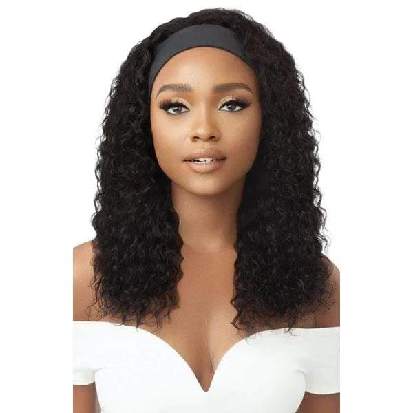 Outre 100% Human Hair WET & WAVY Headband Wig - BOHO DEEP 20"