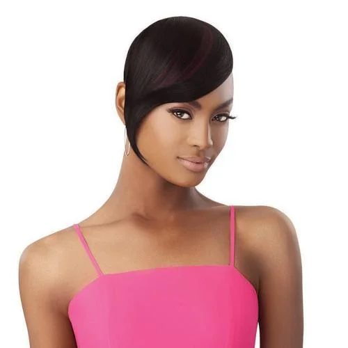 Outre Pretty Quick Clip-On Bang Sleek Swooped Bang