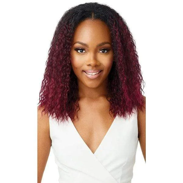 Outre Quick Weave Wet & Wavy Style Synthetic Half Wig - SPANISH CURL 16" - Unbeatable