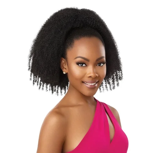 Outre Wrap Ponytail Pretty Quick Springy Afro