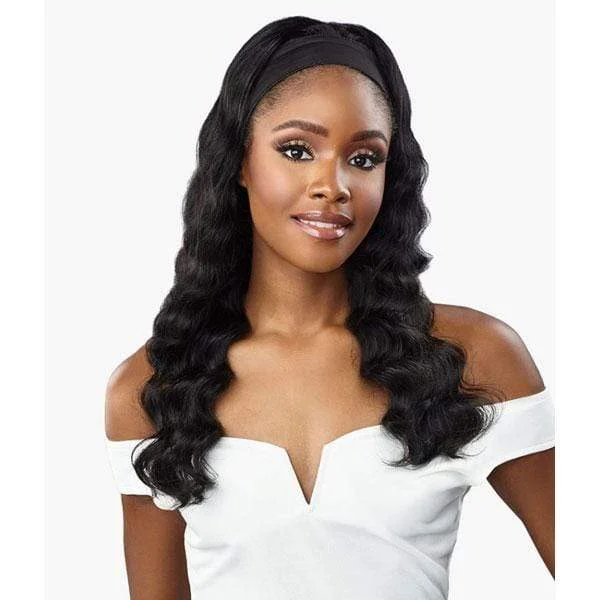 Sensationnel 100% Virgin Human Hair 10A Headband Wig - OCEAN WAVE 22"