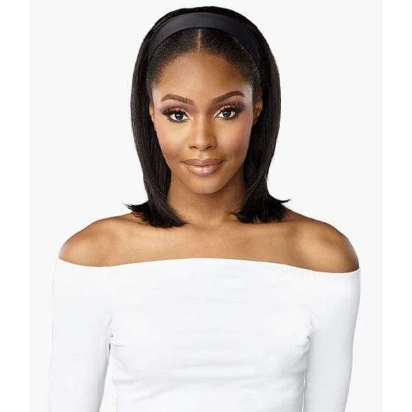 Sensationnel 100% Virgin Human Hair 10A Headband Wig - STRAIGHT 14"