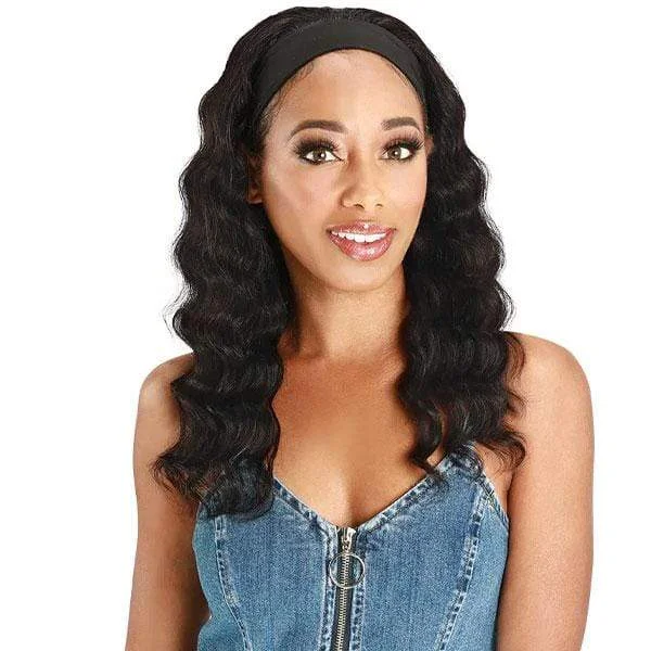 Zury Sis 100% Human Hair Headband Wig - HR VB TATE