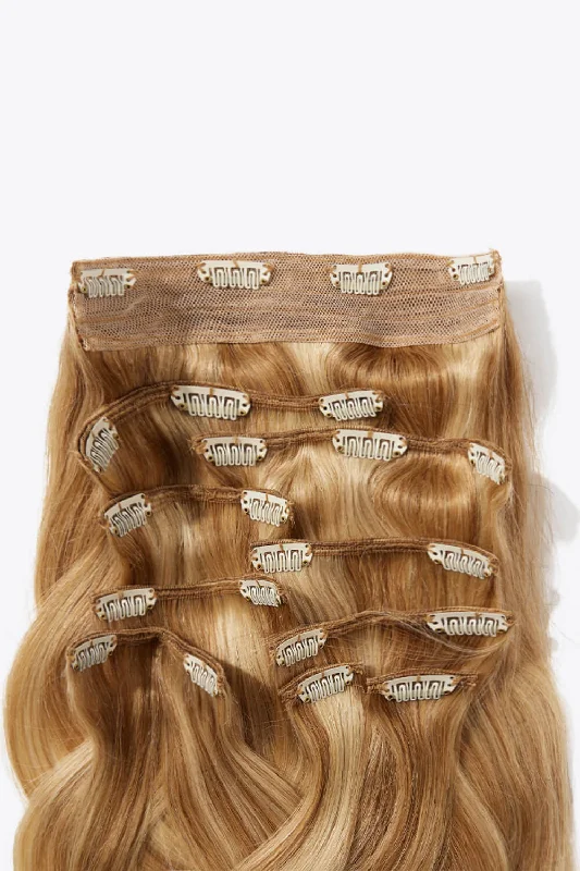 Natural Straight Clip-in Hair Extensions Human Hair