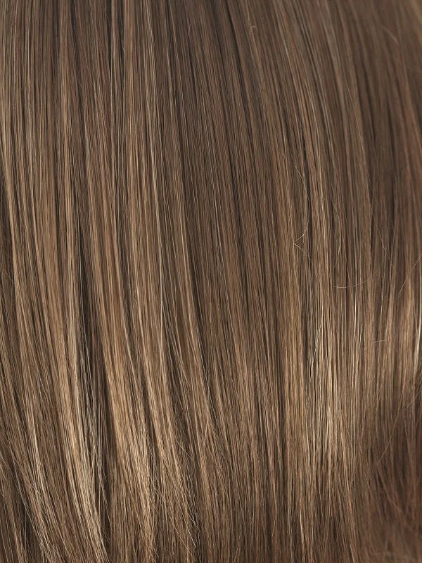 HONEY WHEAT R | Med Brn rooted, Light Brown base with Honey Blonde highlightBlonde highlight