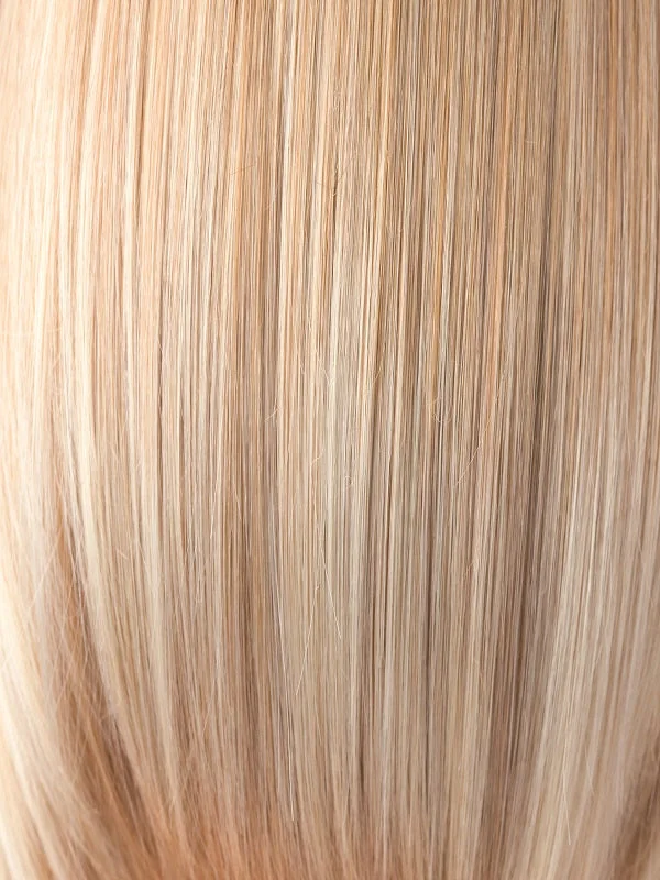 VANILLA LUSH | Bright Copper and Platinum Blonde evenly blended tipped light