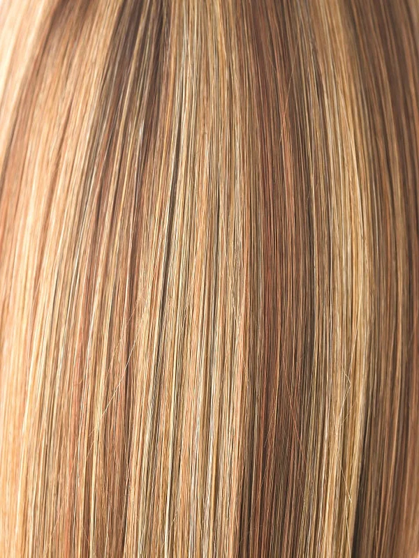 COPPER GLAZE R | Rooted Dark Bronzed Brown with Red Gold highlight