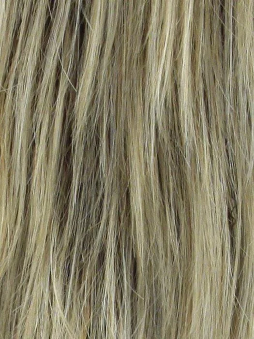 SANDALWOOD H | Rooted Dark with Dark Gold Blonde with Platinum Blonde highlights