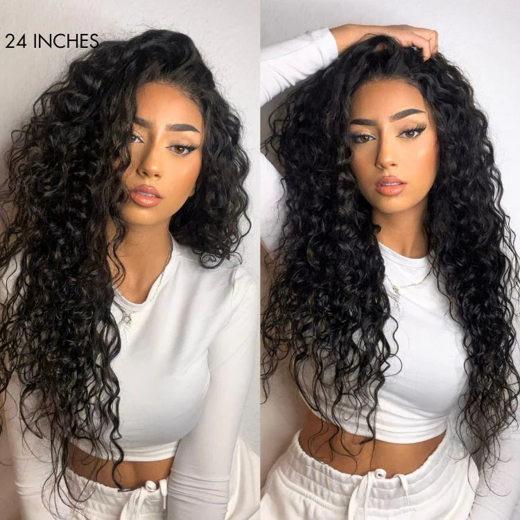 BIG SALE WATER WAVE FRONTAL WIG 24''