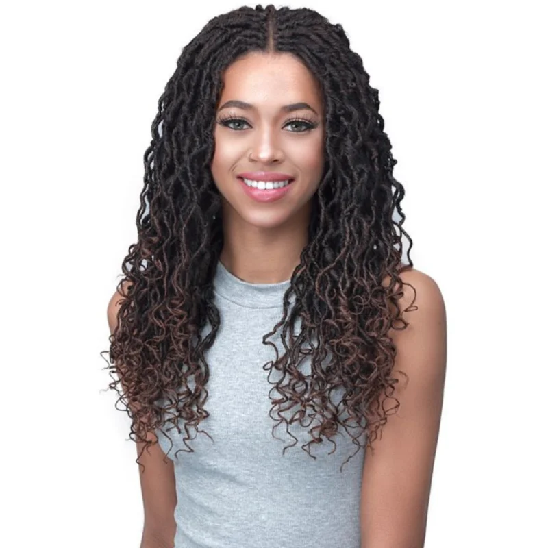 Bobbi Boss Micro Locs Feather Tips 22" Inch Wig