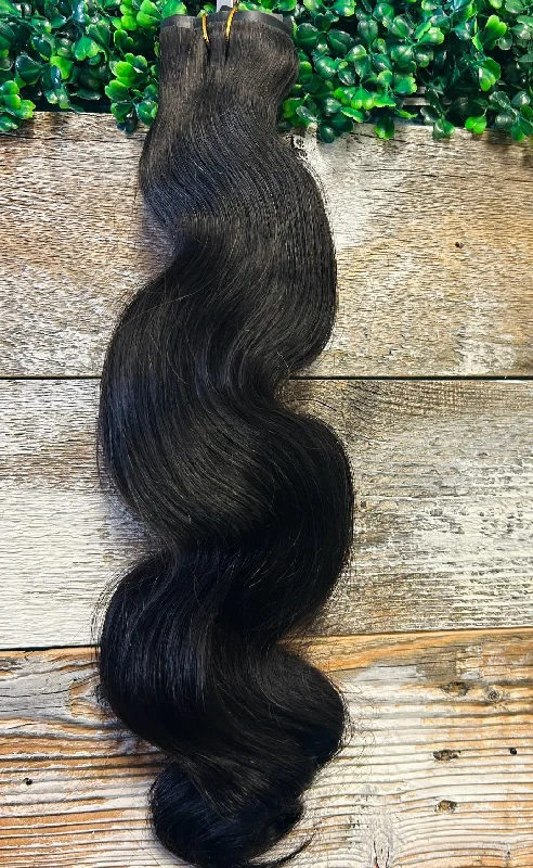 Burmese Body Wave Virgin Human Hair Clip-Ins