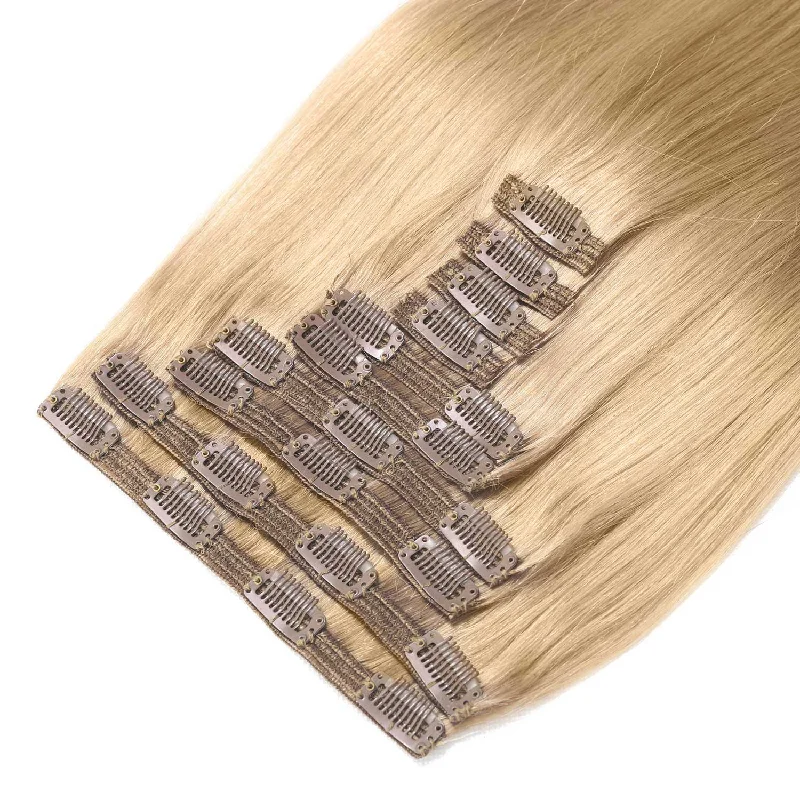 Clip In Hair Extensions #22 Sandy Blonde 17"