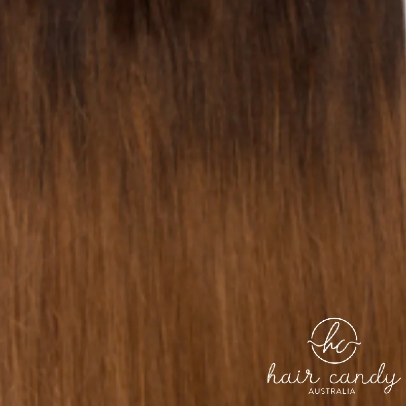 Clip In Hair Extensions - #4/8 Toffee Blend