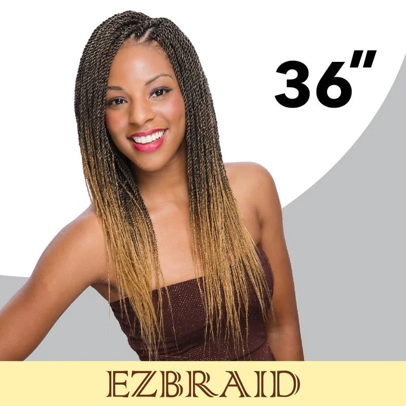 EZBRAID ANTI-BACTERIAL PRE-STRETCHED HAIR 36"- SINGLE PACK