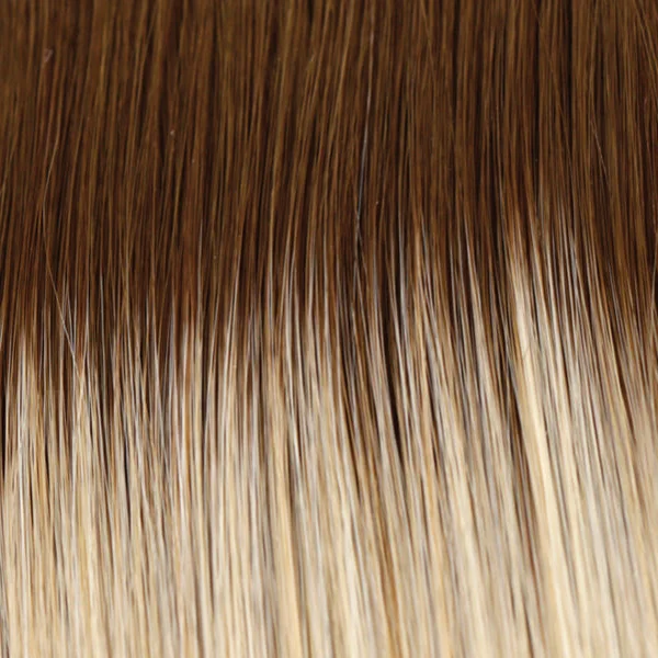 24/102/R12 | Golden Blonde Highlighted Platinum Rooted Light Golden Brown