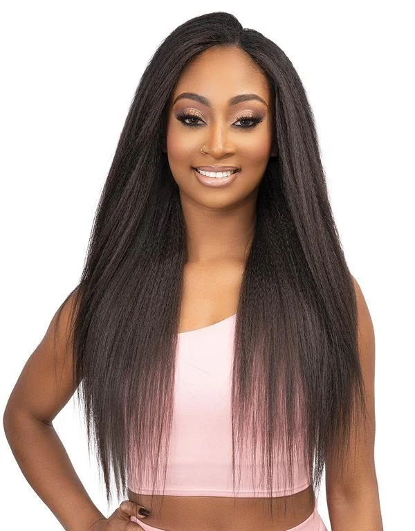 Janet Coll. Remy Illusion 7pc Clip-Ins Kinky Straight - 18"