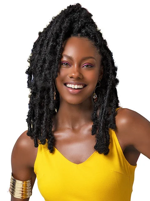 Janet Collection Nala Tress 3X BUTTERFLY FAUX LOCS Crochet Braid 10 12 14- 3XBTFFL10 *BFCM