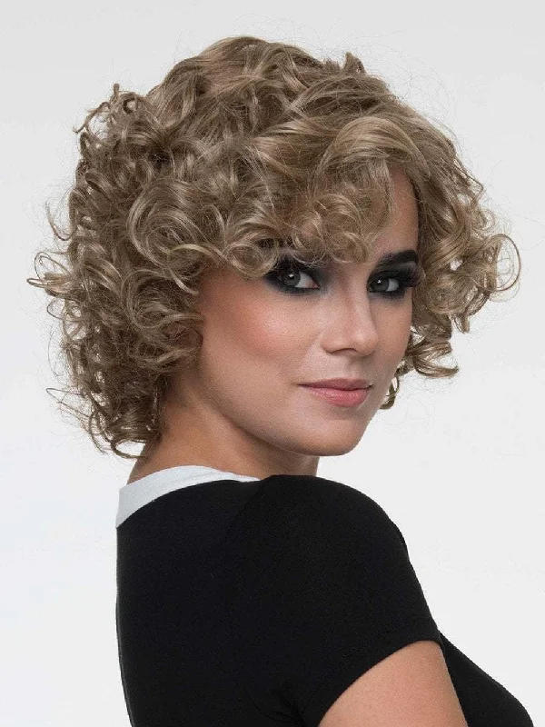 Macey by Envy | Curly Human Hair Blend Wig | CLOSEOUT