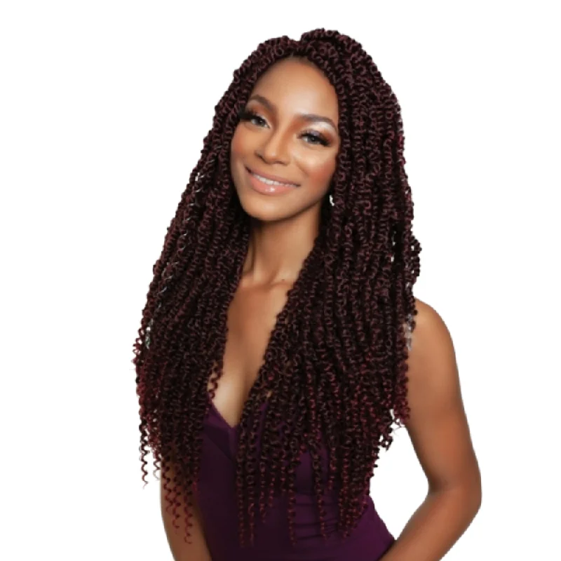 Mane Concept Afri-Naptural Synthetic Crochet Loop Braids - TWB112 Gorgeous Passion Twist 20"