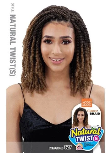 Model Model Glance NATURAL TWIST S Crochet Braid GB210 *BFCM