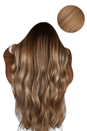 Sandy Blonde Clip In Hair Extensions