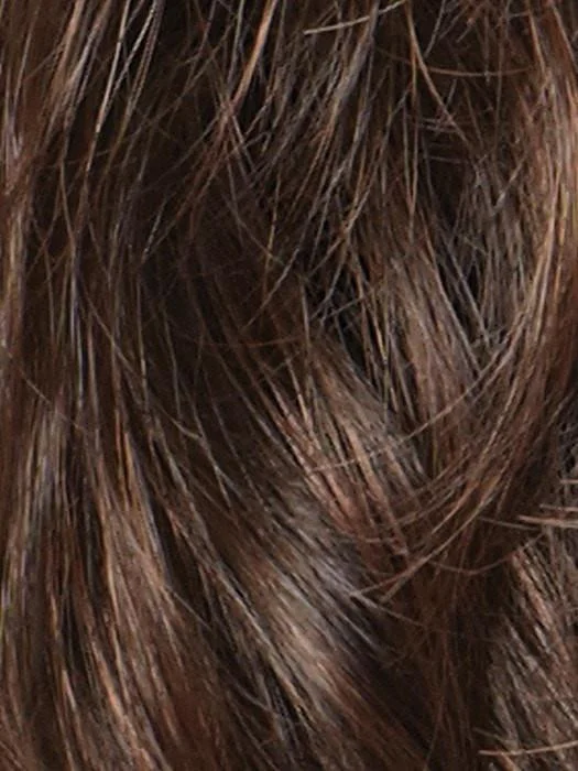 GINGER BROWN Medium Auburn Evenly Blended with Medium Brown