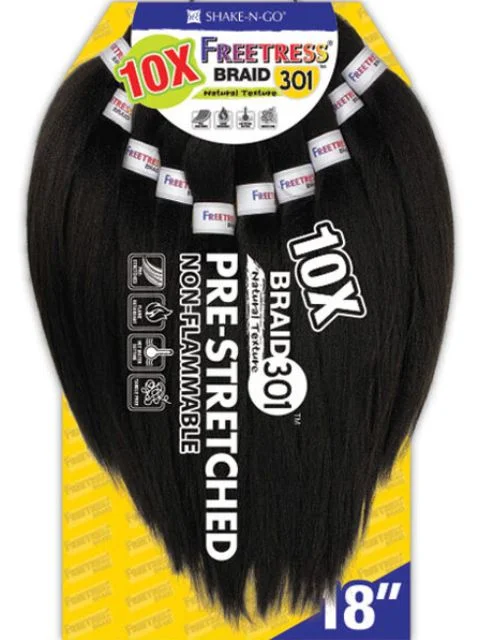 Shake N Go FreeTress Pre-Stretched 10X BRAID 301 18"*BFCM