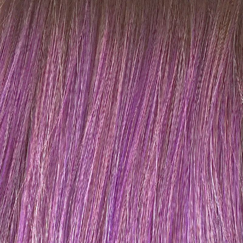 Purple Rain | features a blend of 8 different shades of brown and purple with a medium and light brown mixture of roots