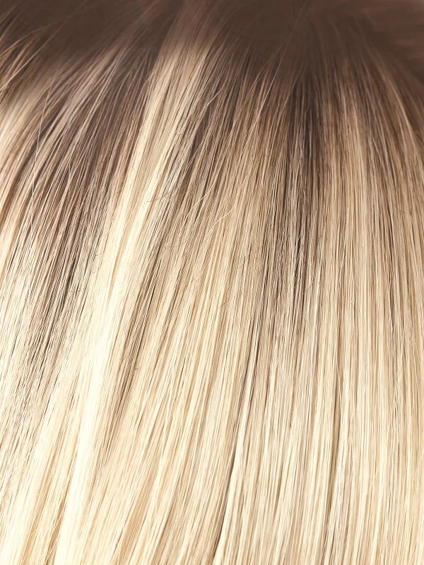 CHAMPAGNE-R | Platinum Blonde with Dark Brown roots