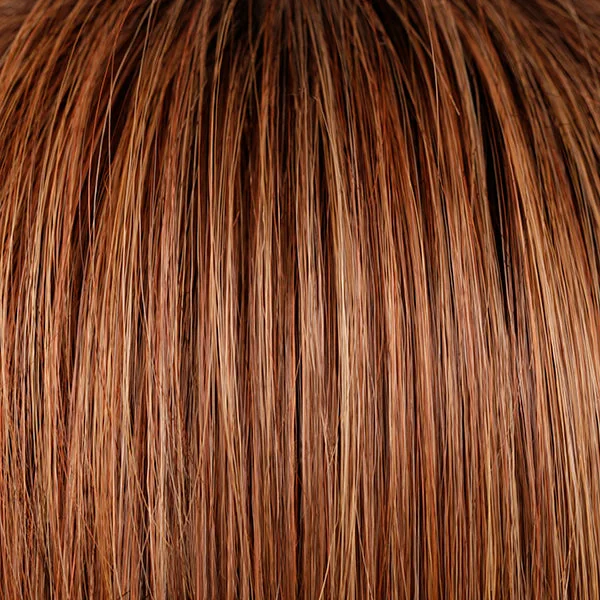 33/32/R4 | Dark Auburn Blend Rooted Dark Brown