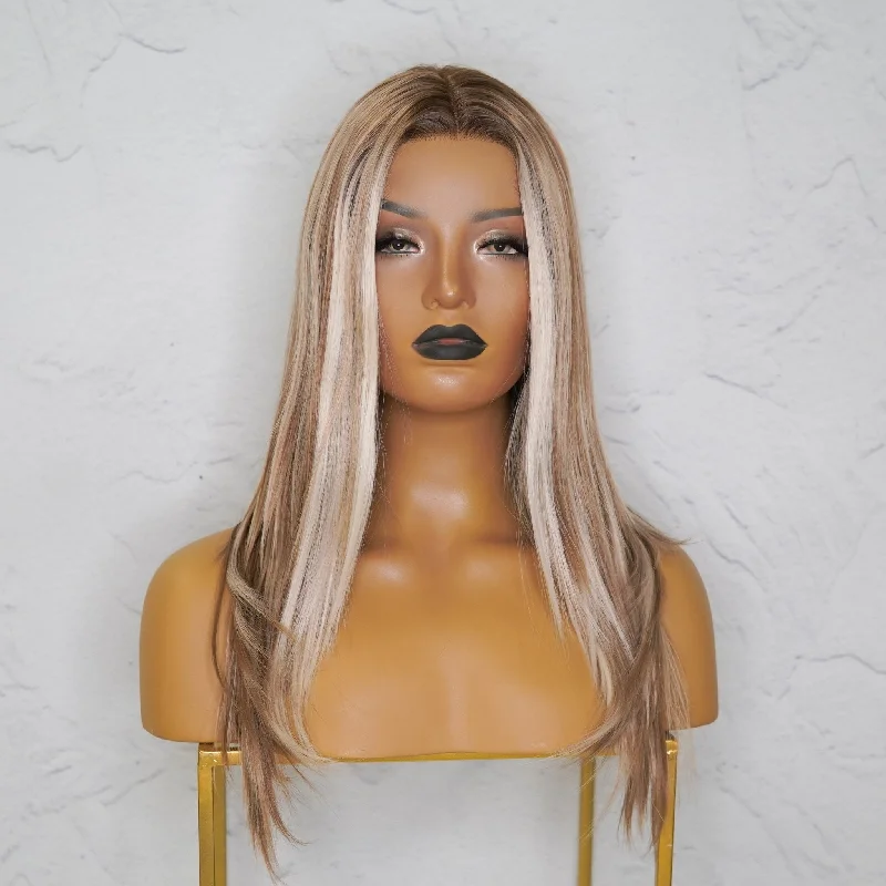 LINDSAY Ombre Blonde Lace Front Wig