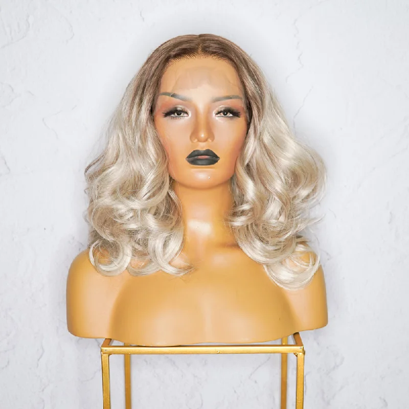 MARY JANE Ombre Blonde Lace Front Wig