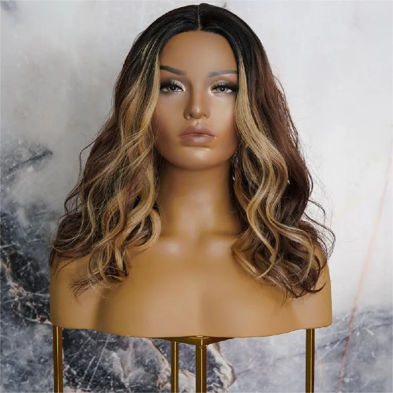 LUCY Mocha 16" Lace Front Wig